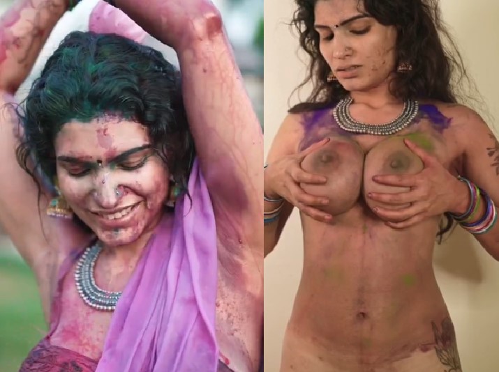 Desi Sex Resmi Nair Nude Holi Spreading Pussy And Ass And Standing Masturbation