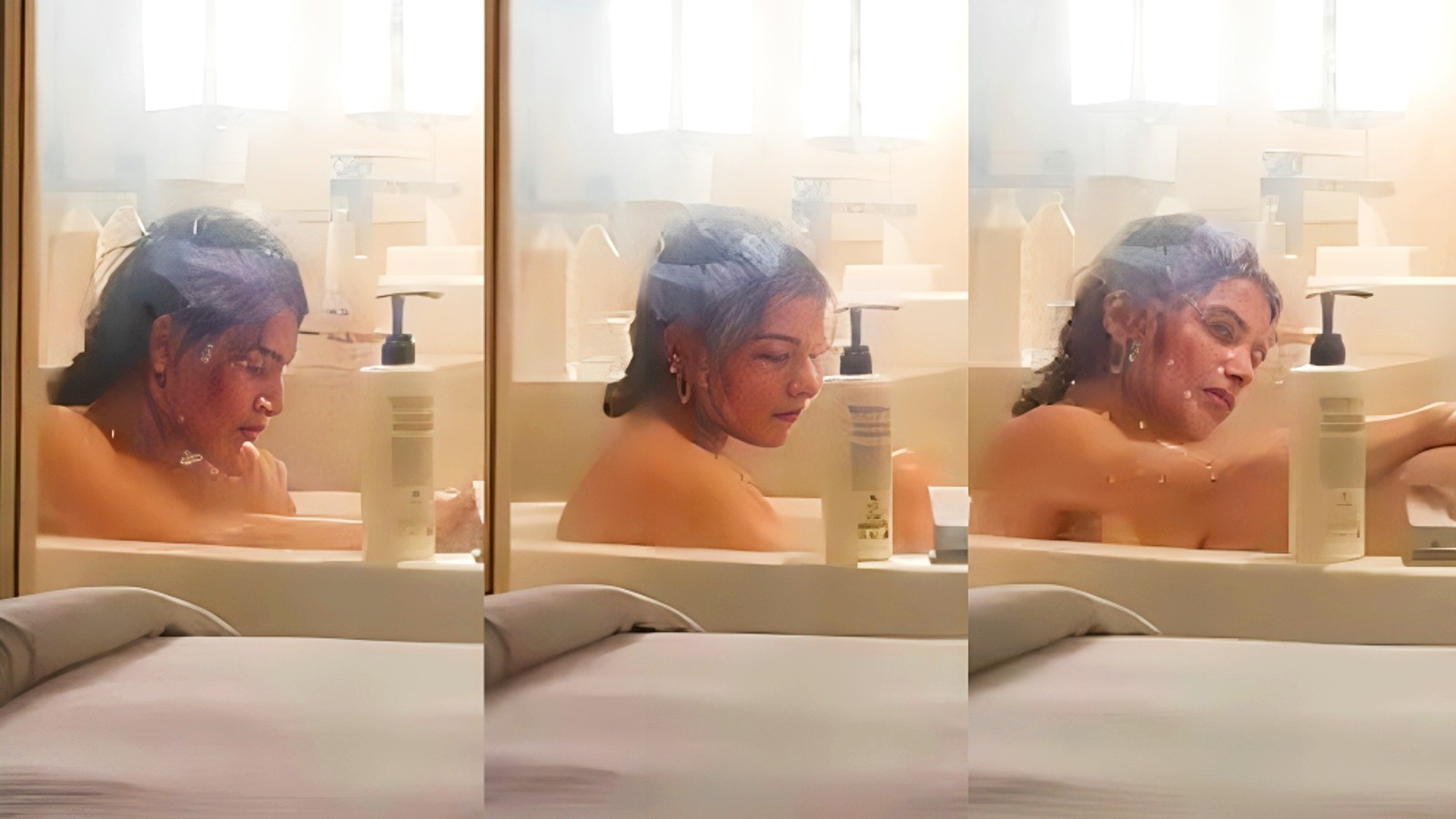 Resmi Nair Nude in Bathtub