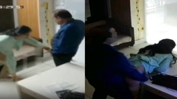 Indian Fucked by Manager in Office CCTV Cam Recorded