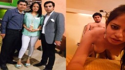 New Sexy Secretary Hard Fucked by Manager in Hotel on Business Trip